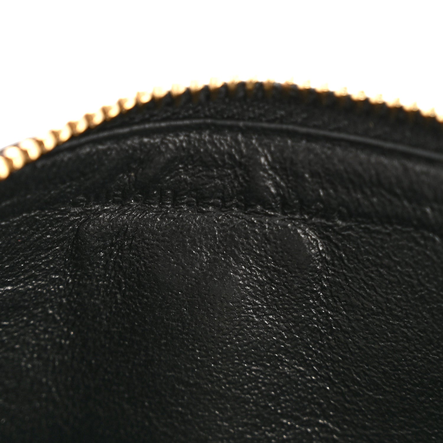 Saint Laurent Calfskin Leopard Print Monogram 5 Fragments Zip Pouch Card Holder Toffee Manto Naturale 7 of 10