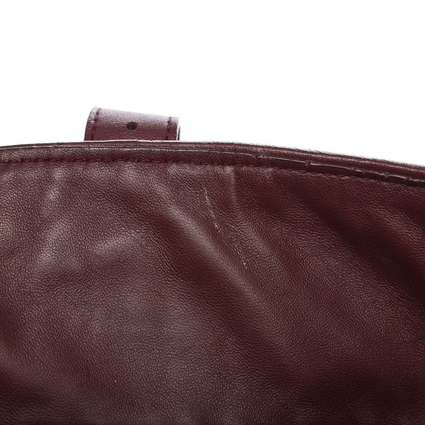 Nappa Intrecciato Embroidered Tote Barolo Brique