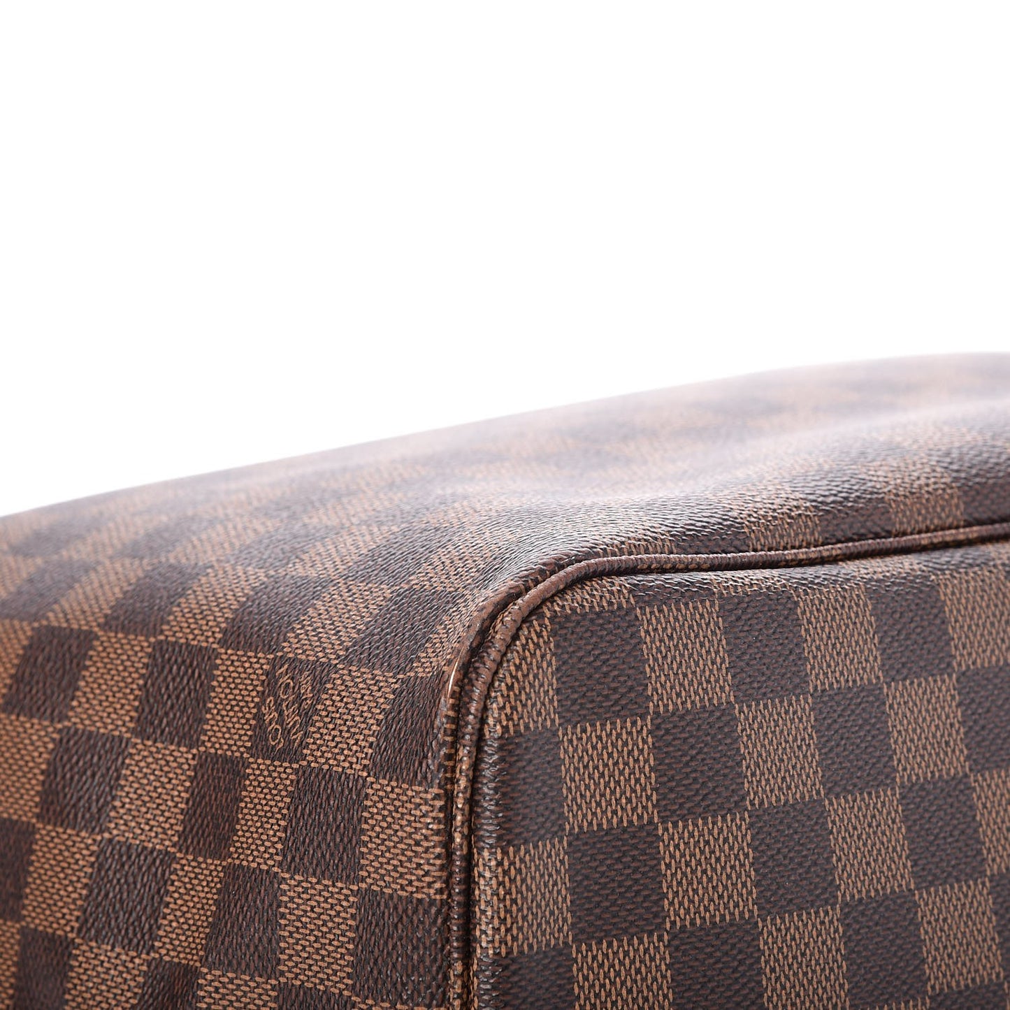 Damier Ebene Neo Neverfull MM Rose Ballerine