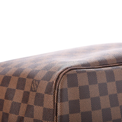 Louis Vuitton Damier Ebene Neo Neverfull MM Rose Ballerine 14 of 17