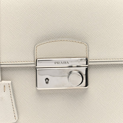 Prada Saffiano Lux Sound Top Handle Pomice 7 of 10