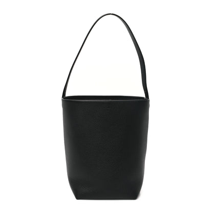 The Row Grained Calfskin Medium N/S Park Tote Black 1 of 11