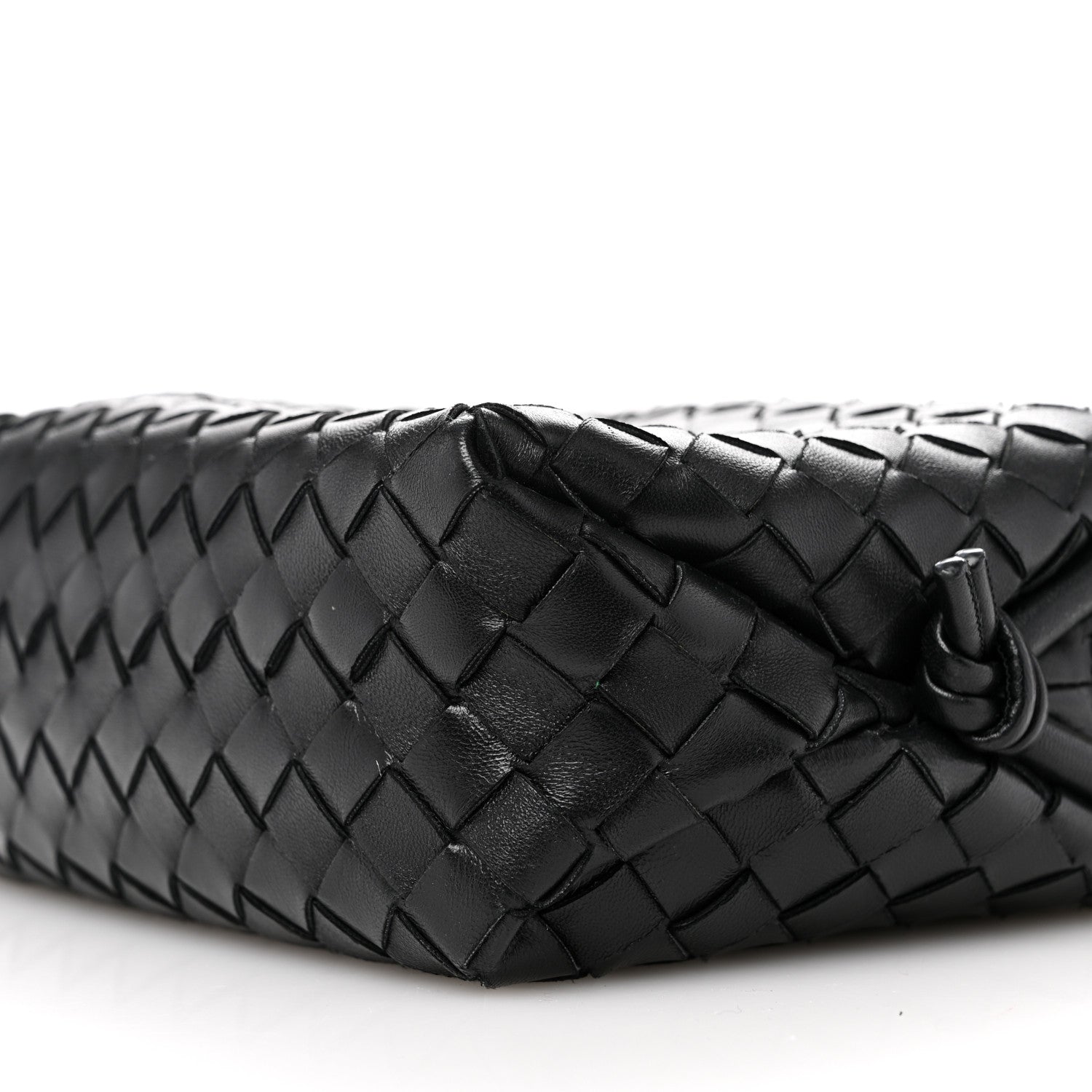 Bottega Veneta Nappa Intrecciato Medium Loop Camera Bag Black 9 of 9