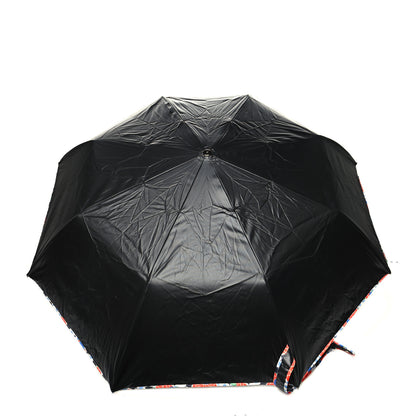 Chanel Nylon Quilted Umbrella With Case Black 2 of 6