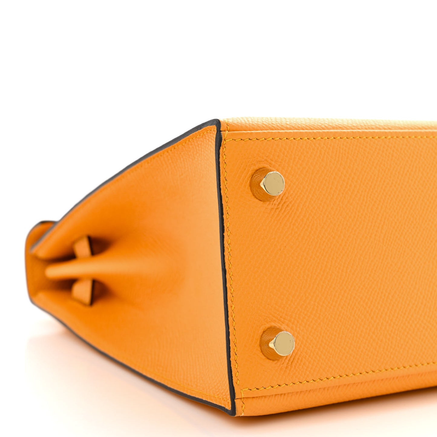 Epsom Horseshoe Kelly Sellier 25 Jaune D'or Feu