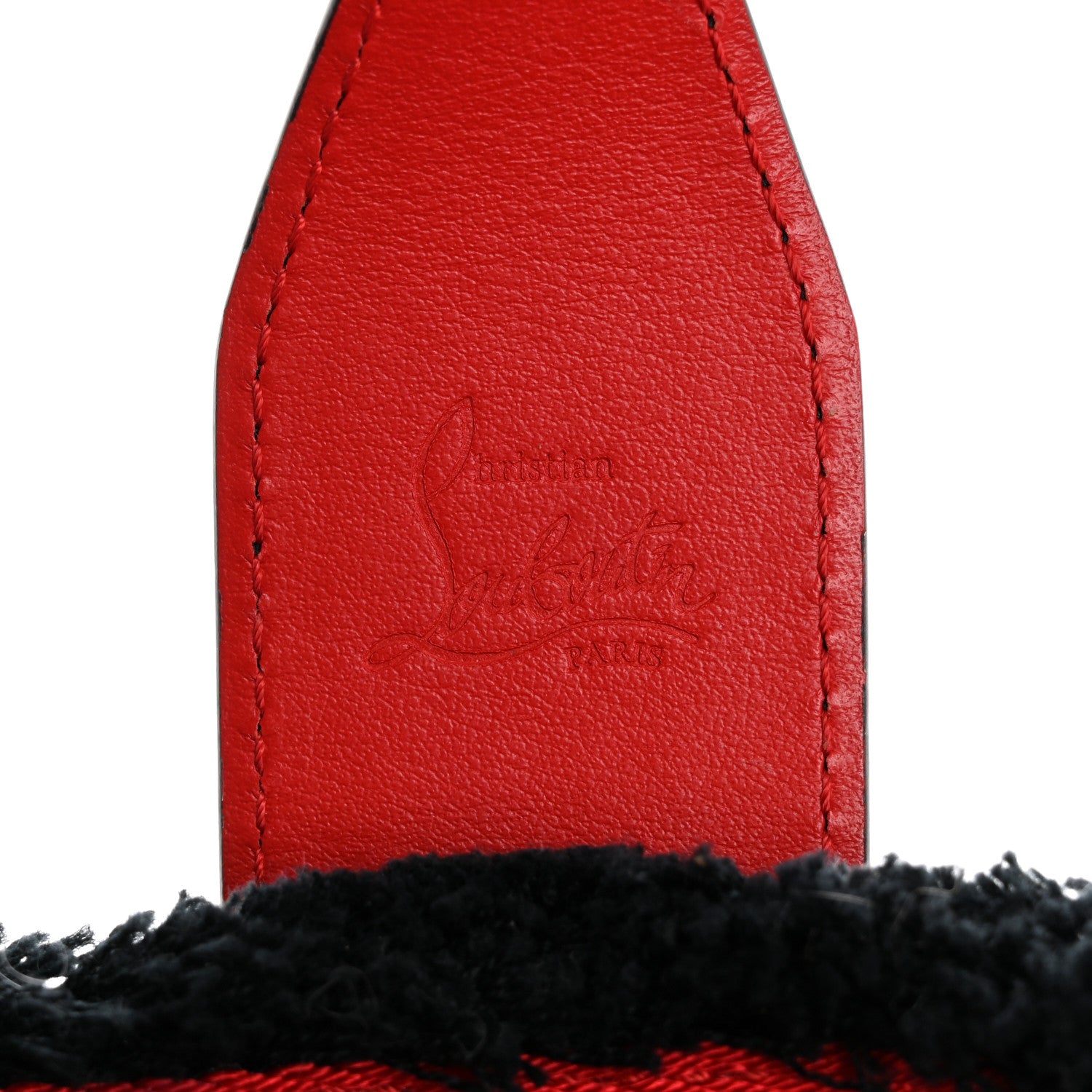 Christian Louboutin Canvas Printed Mini Frangibus Tote Black Multicolor 7 of 14