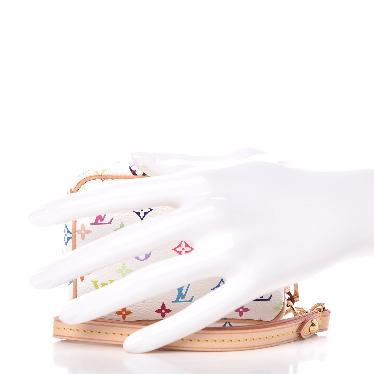 Monogram Multicolor Trousse Wapity White
