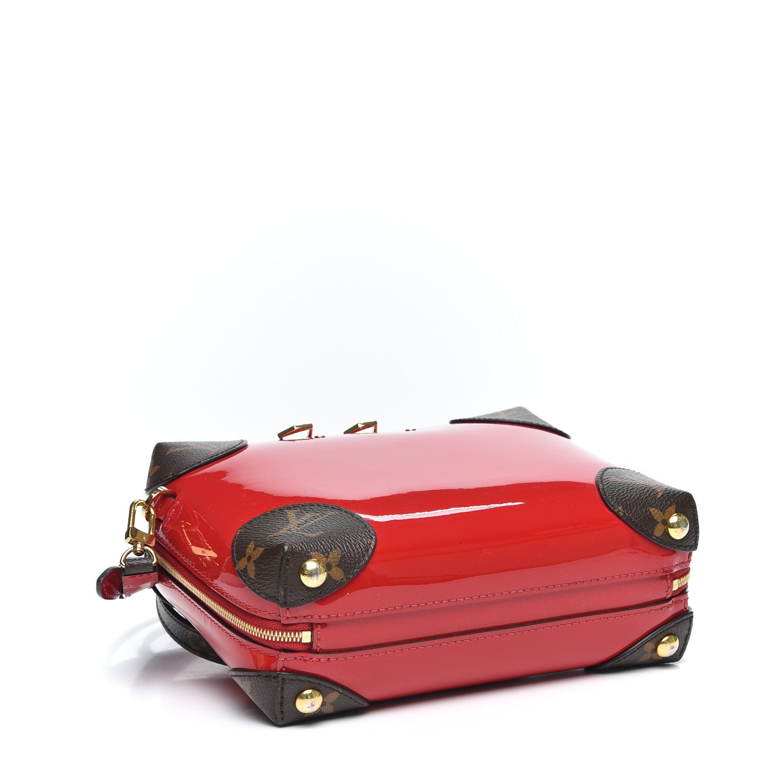 Louis Vuitton Patent Miroir Venice Scarlet 3 of 9