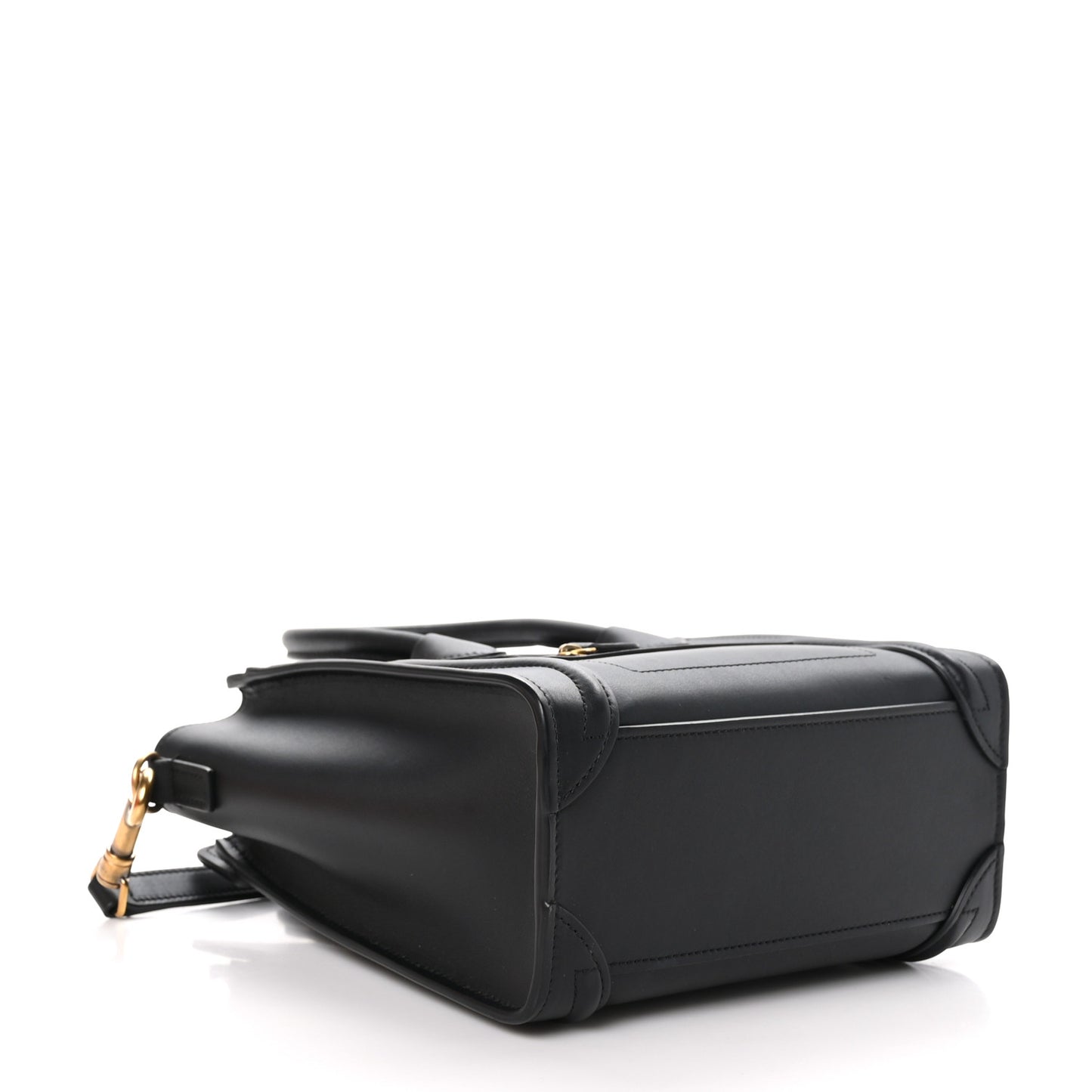 Smooth Calfskin Nano Luggage Black