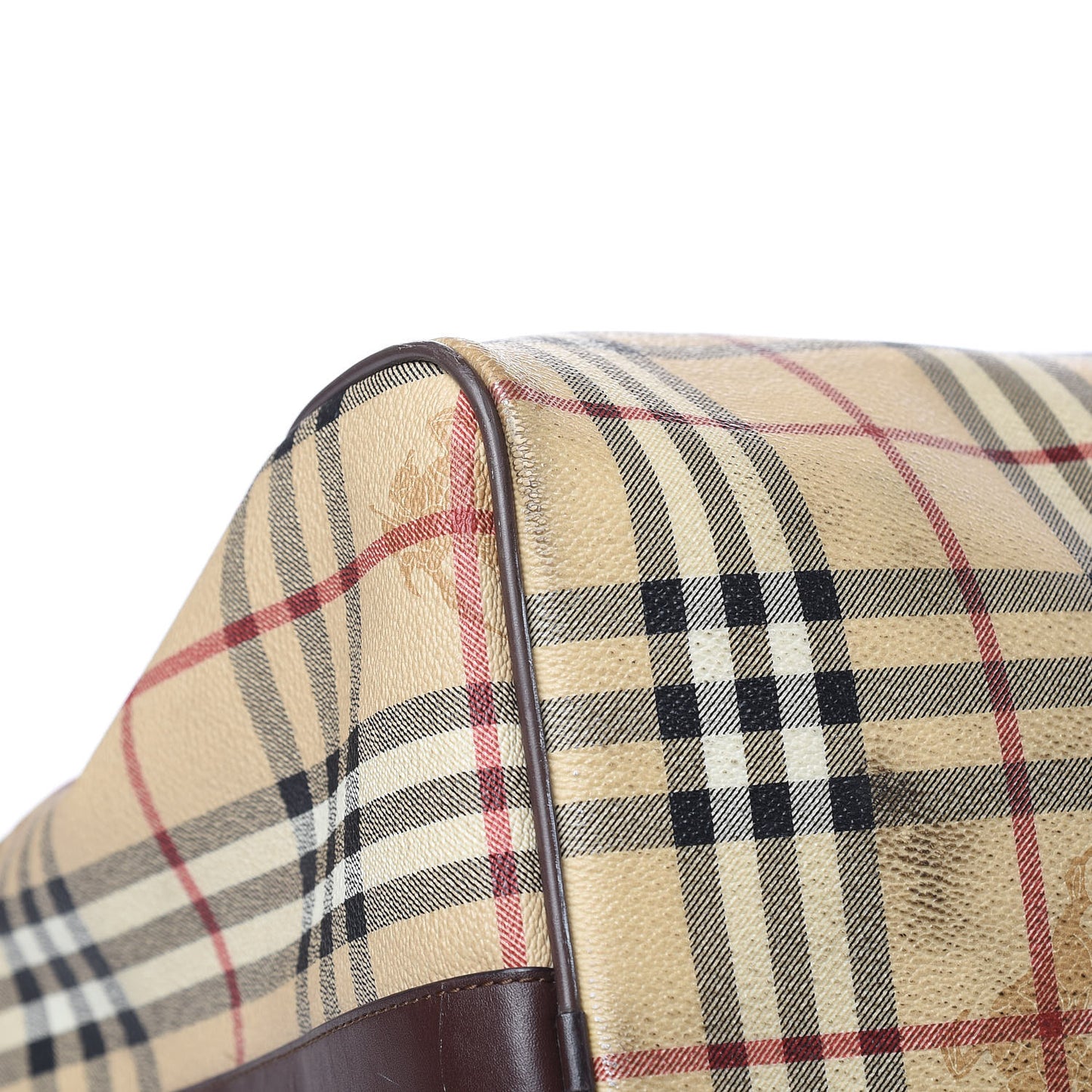 Haymarket Check Duffle Bag Brown