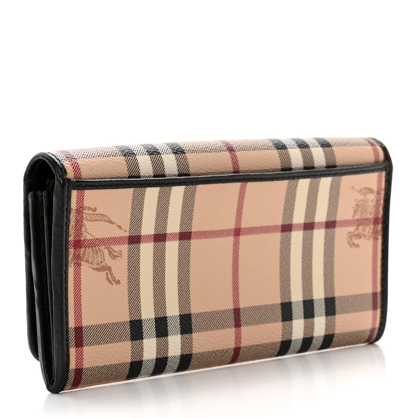 Haymarket Check Penrose Continental Wallet Chocolate