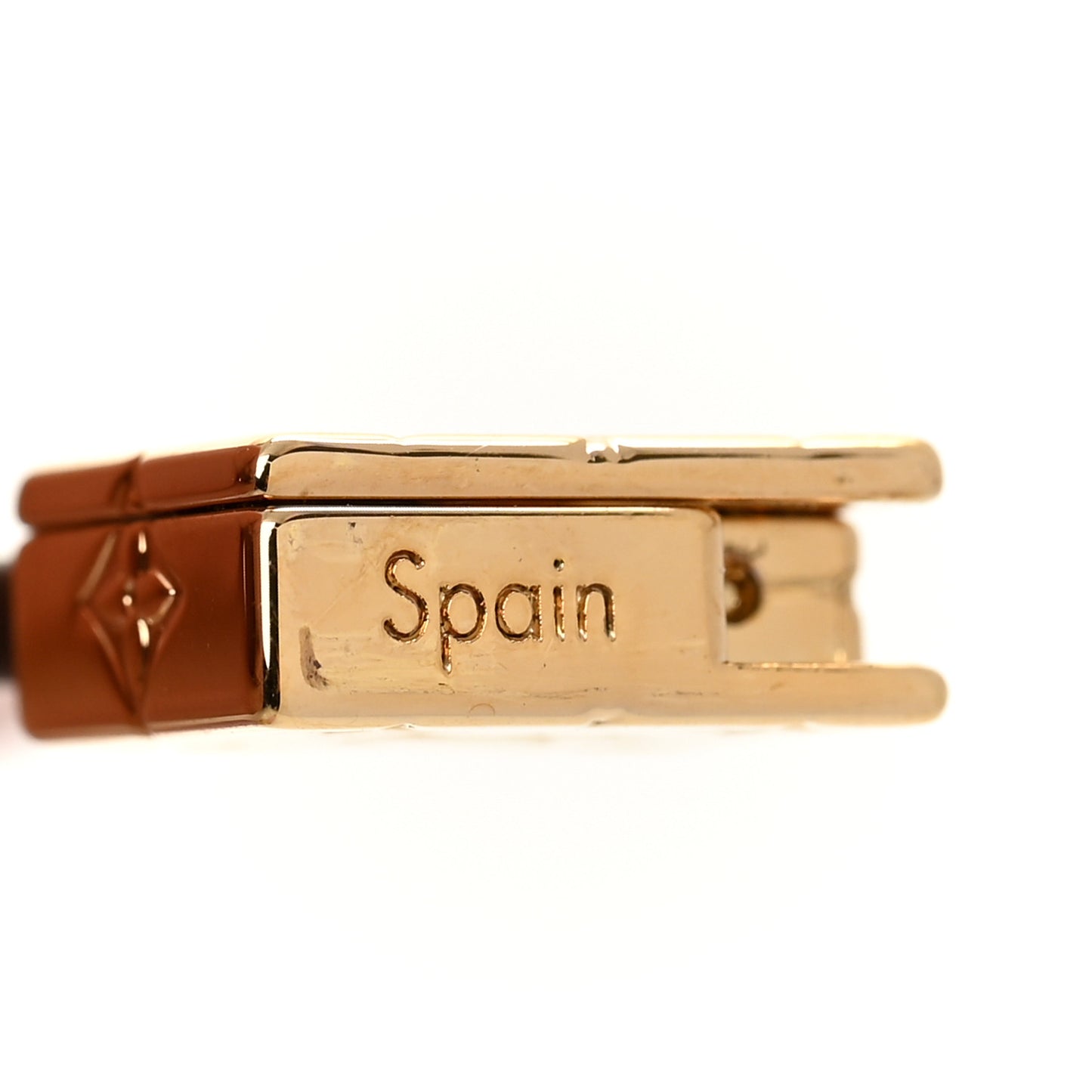 Monogram LV Circle Reversible Bracelet Rose Ballerine