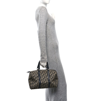 Christian Dior Monogram Boston Black 2 of 9