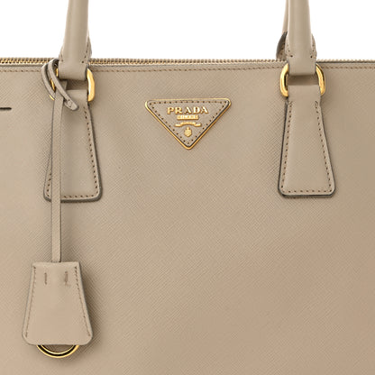 Prada Saffiano Large Galleria Double Zip Tote Pomice 8 of 14