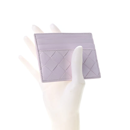 Bottega Veneta Nappa Intrecciato Card Holder Pink 2 of 13