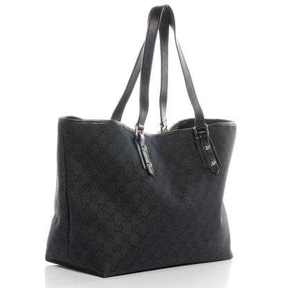 Gucci Monogram Jolicoeur Medium Tote Black 3 of 7
