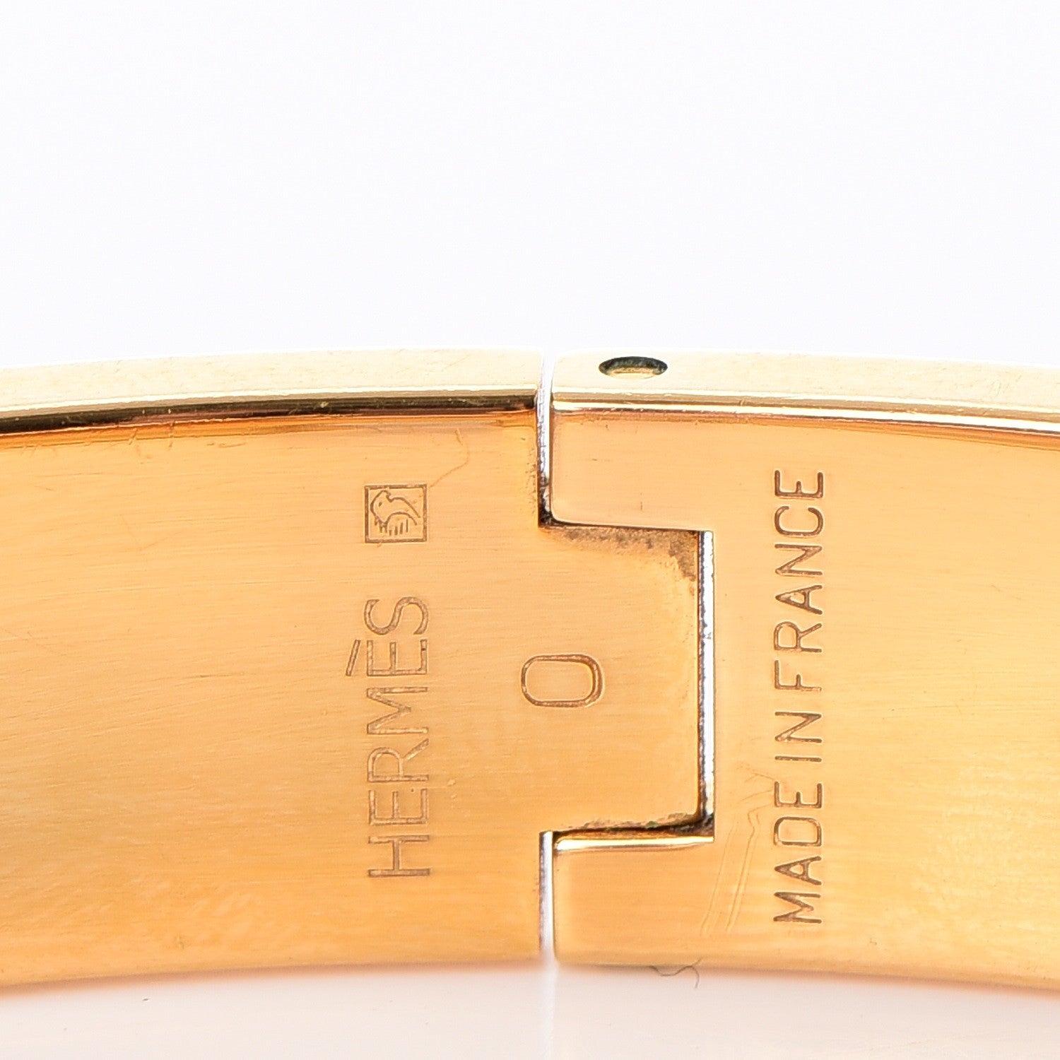 Hermes Enamel Narrow Clic Clac H Bracelet PM Muscat 4 of 4