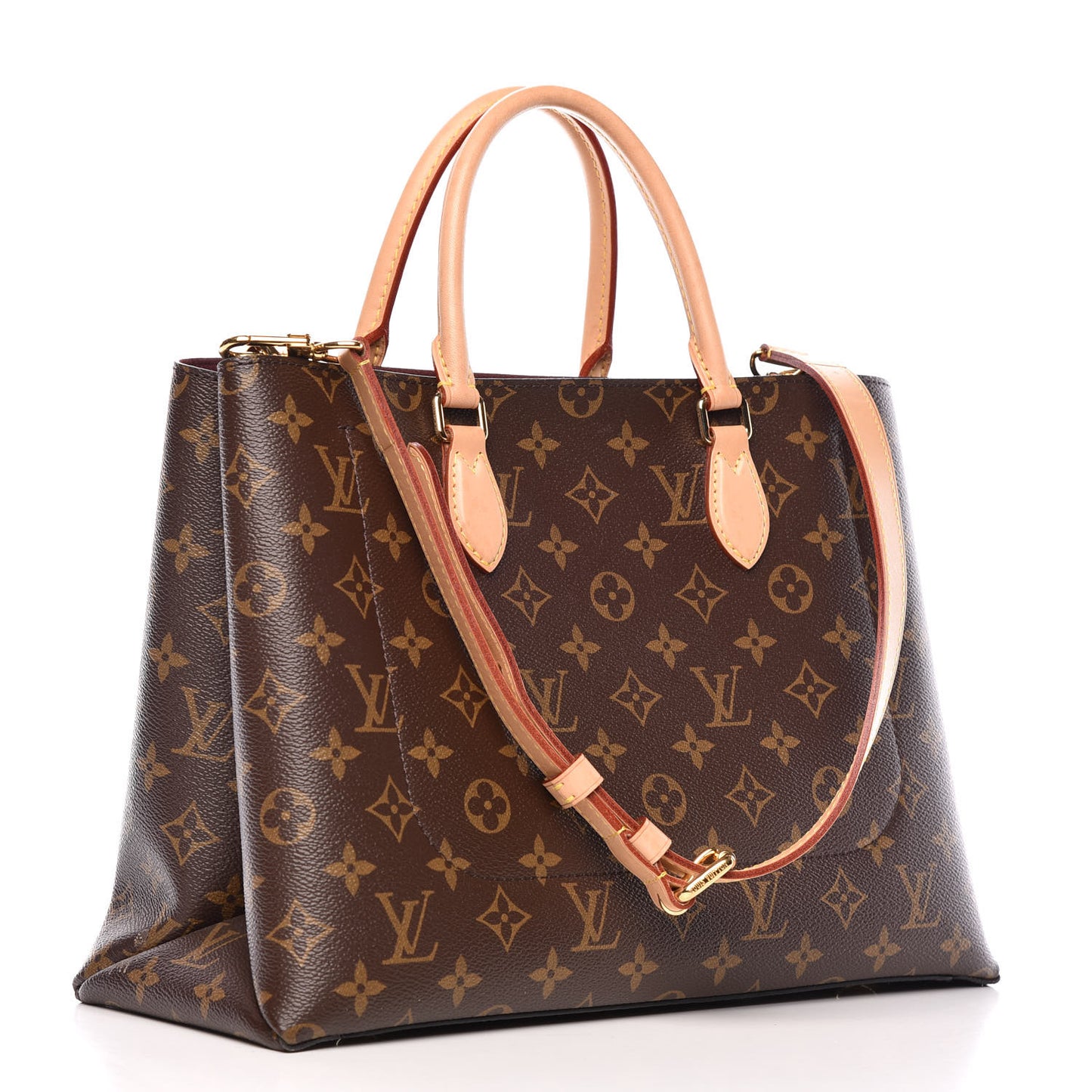 Monogram Flower Tote