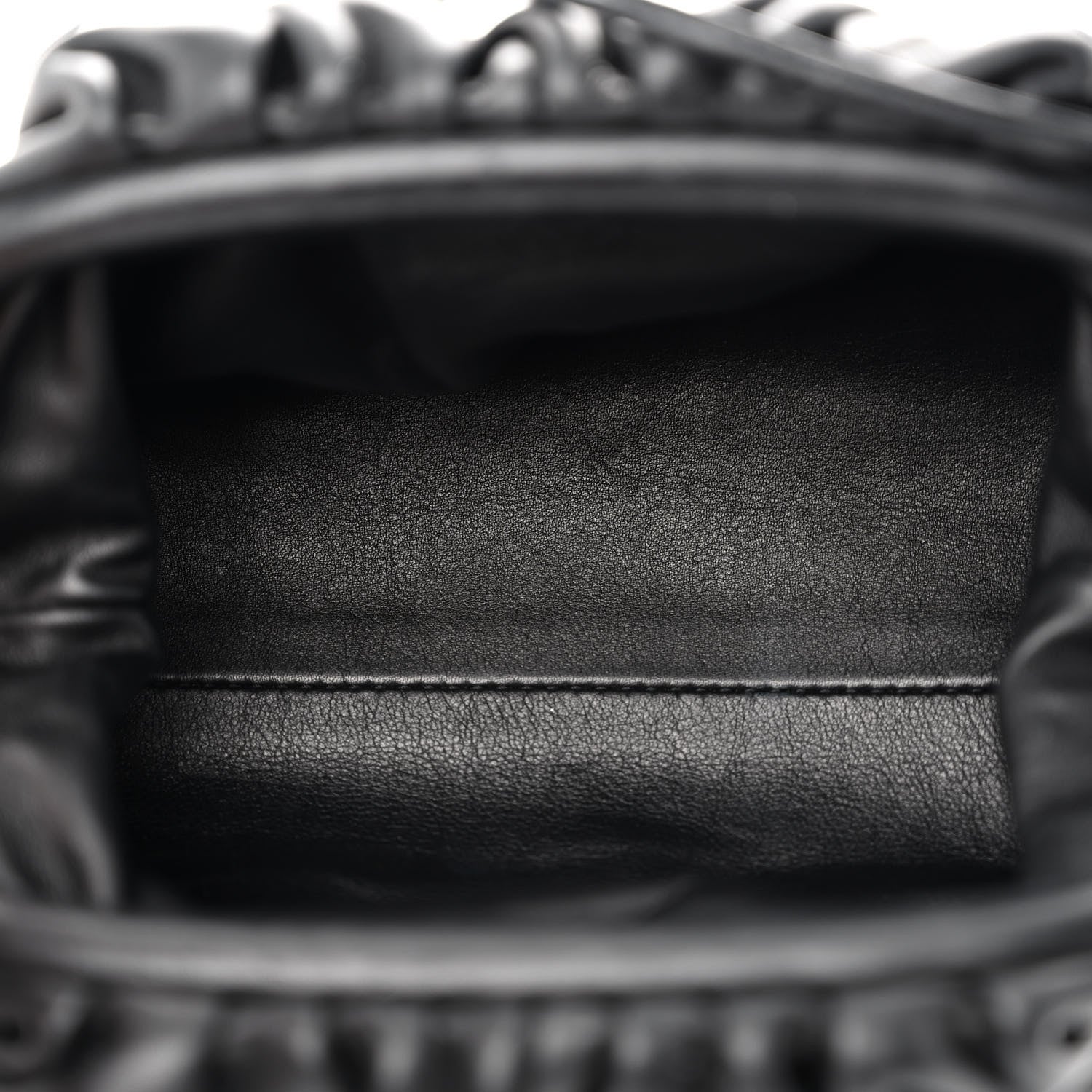 Bottega Veneta Butter Calfskin The Mini Pouch Black 5 of 9