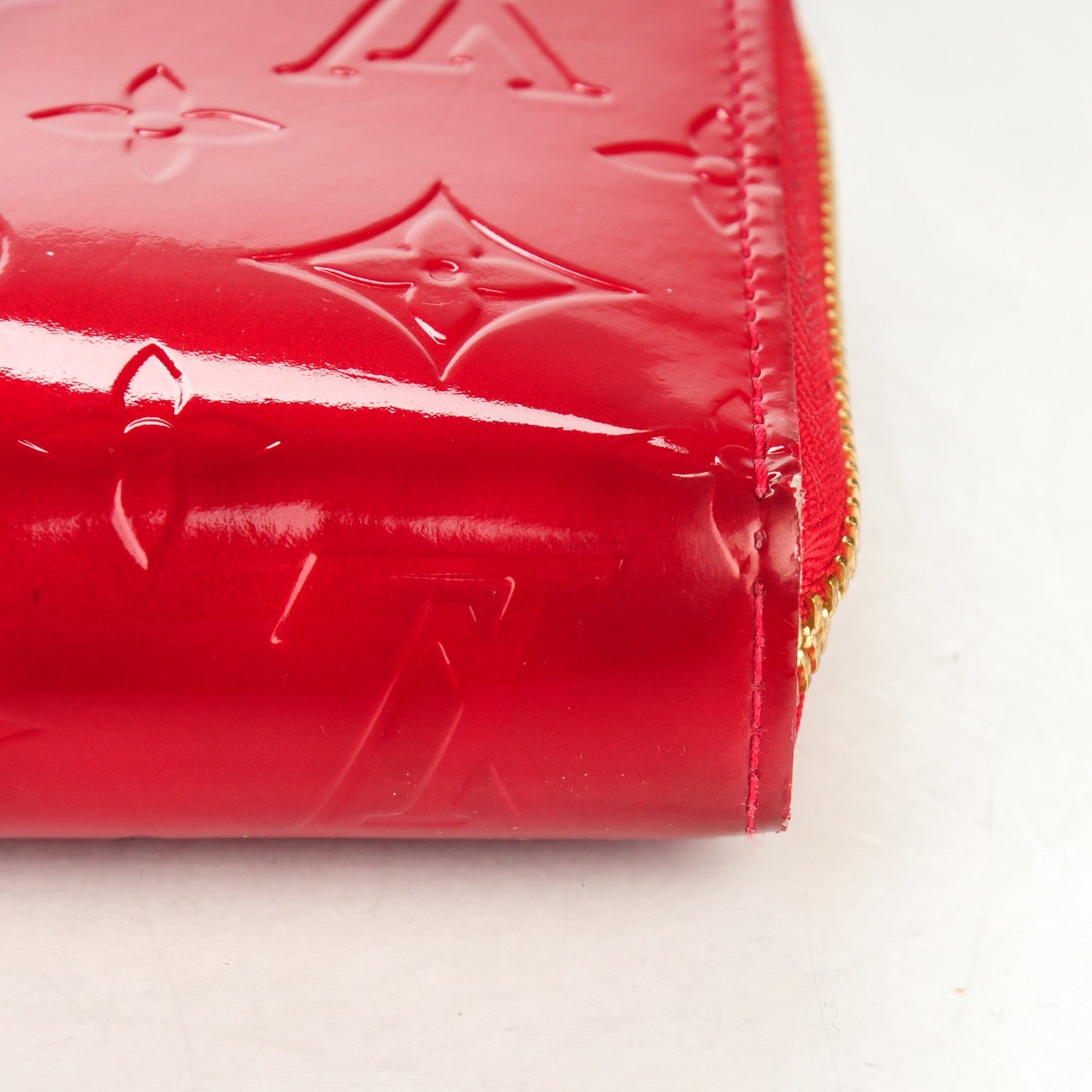 Louis Vuitton Vernis Zippy Wallet Pomme D'Amour 10 of 10