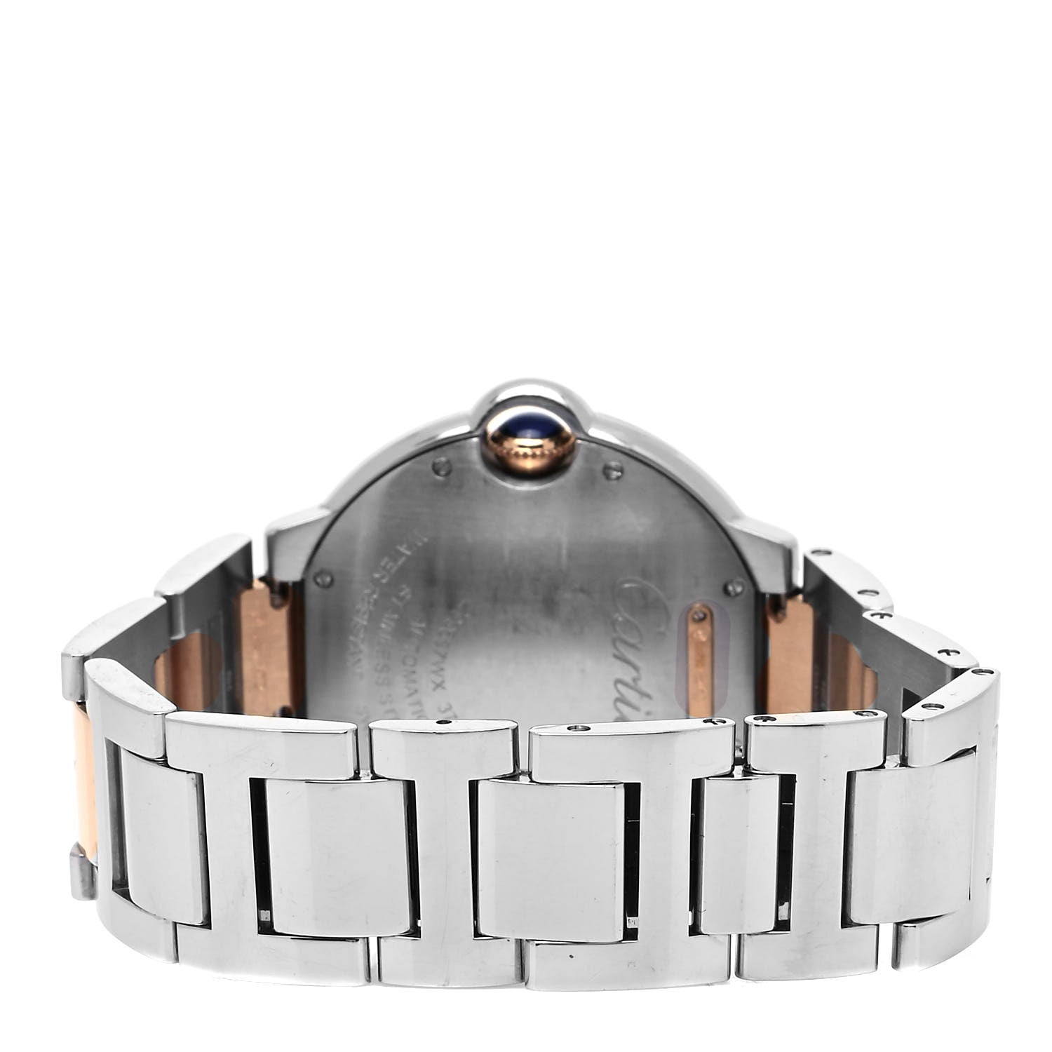 Cartier Stainless Steel 18K Pink Gold 36mm Ballon Bleu De Cartier Automatic Watch 3 of 5