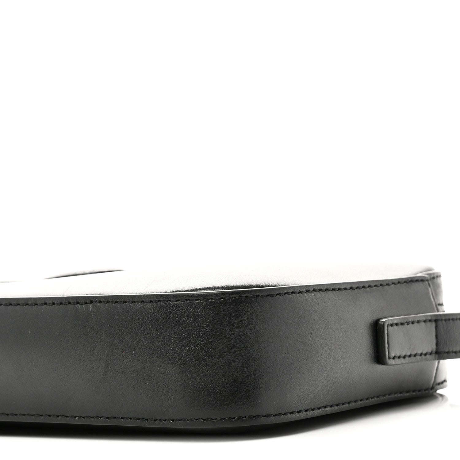 Celine Smooth Calfskin Cuir Triomphe Camera Shoulder Bag Black 9 of 9