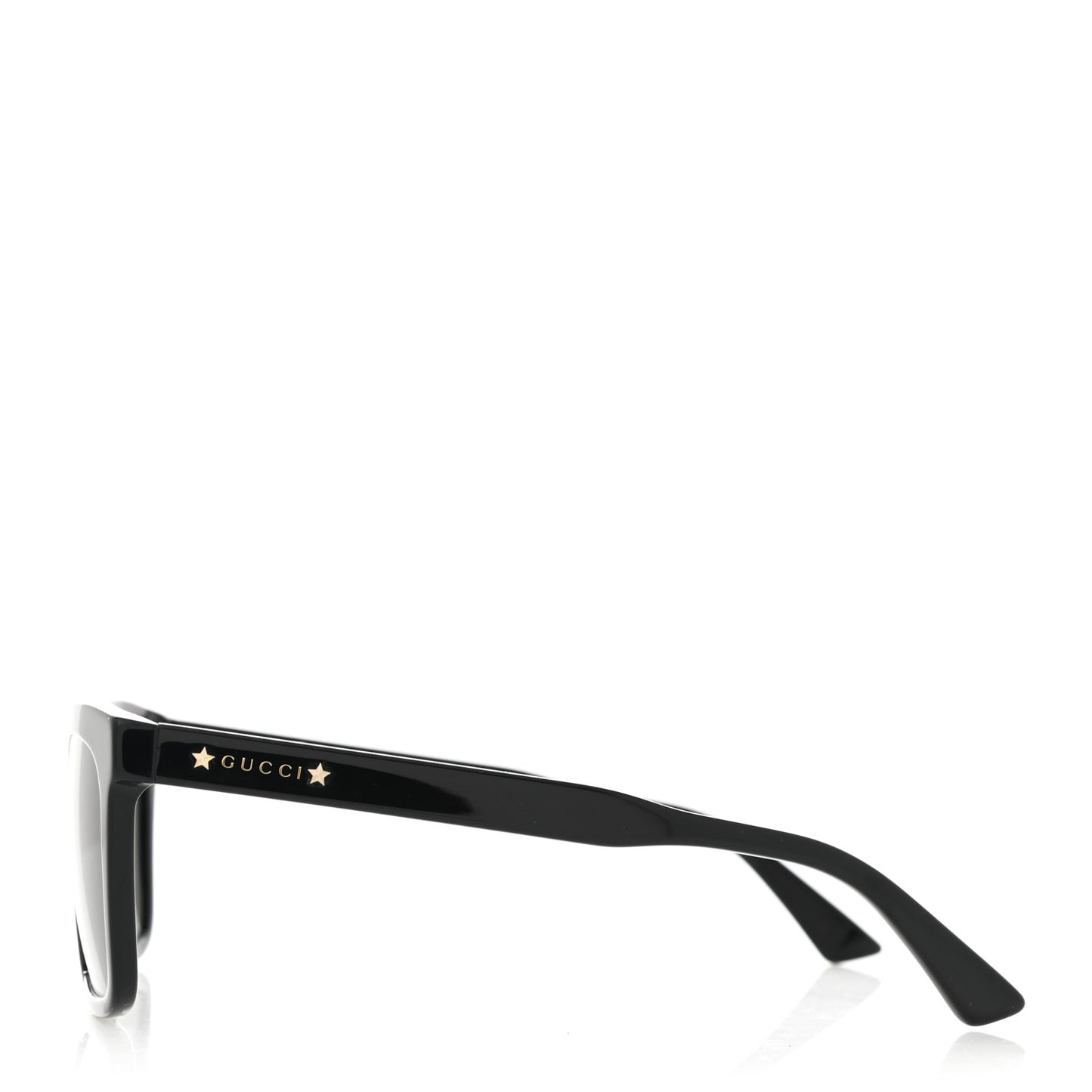 Acetate Square Frame Sunglasses GG0267S Black