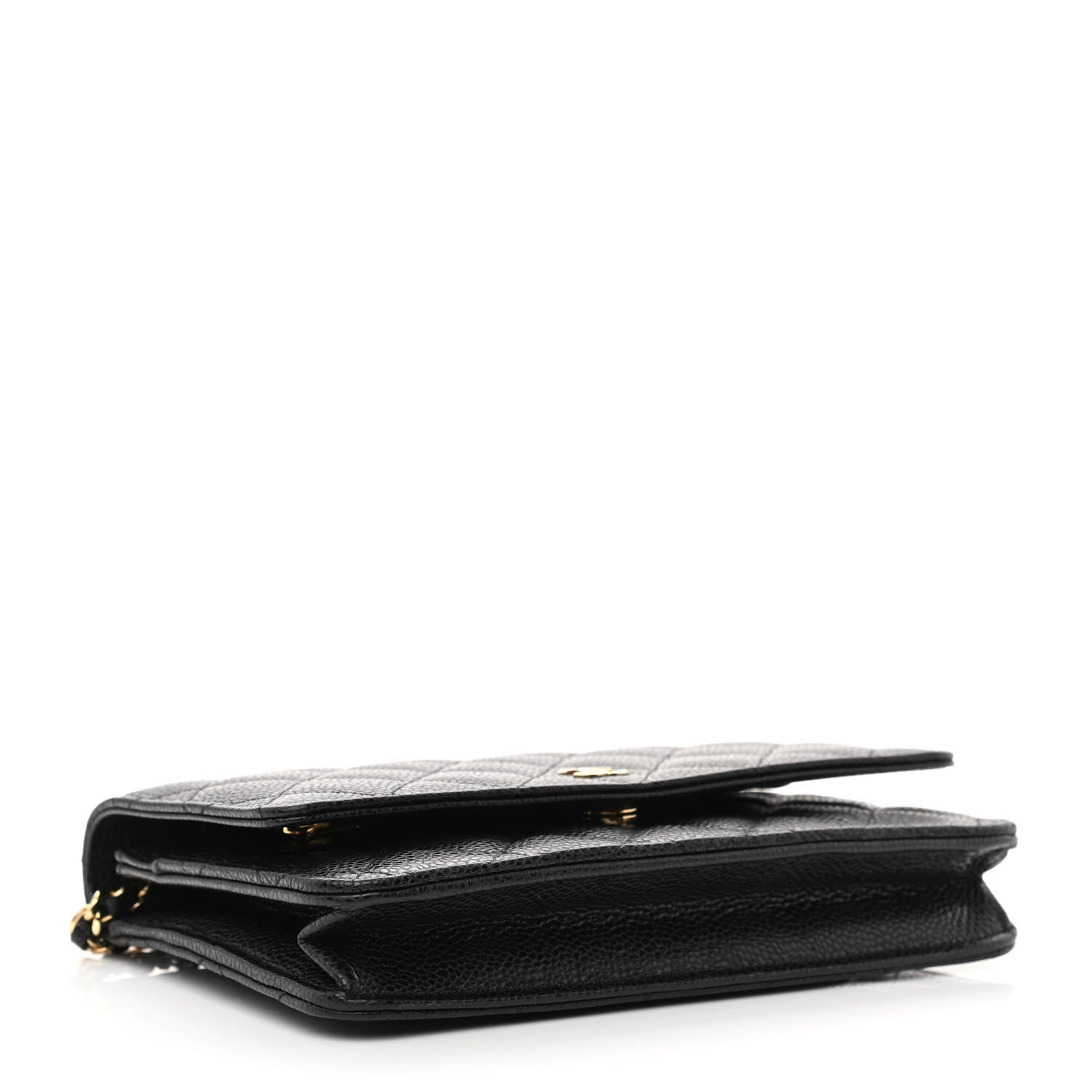 Chanel Caviar Quilted Wallet On Chain WOC Black 4 of 13