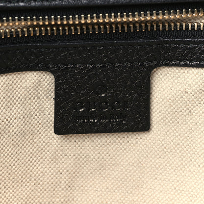 Gucci Pebbled Calfskin Old Libeccio Miss GG Tote Black 6 of 9