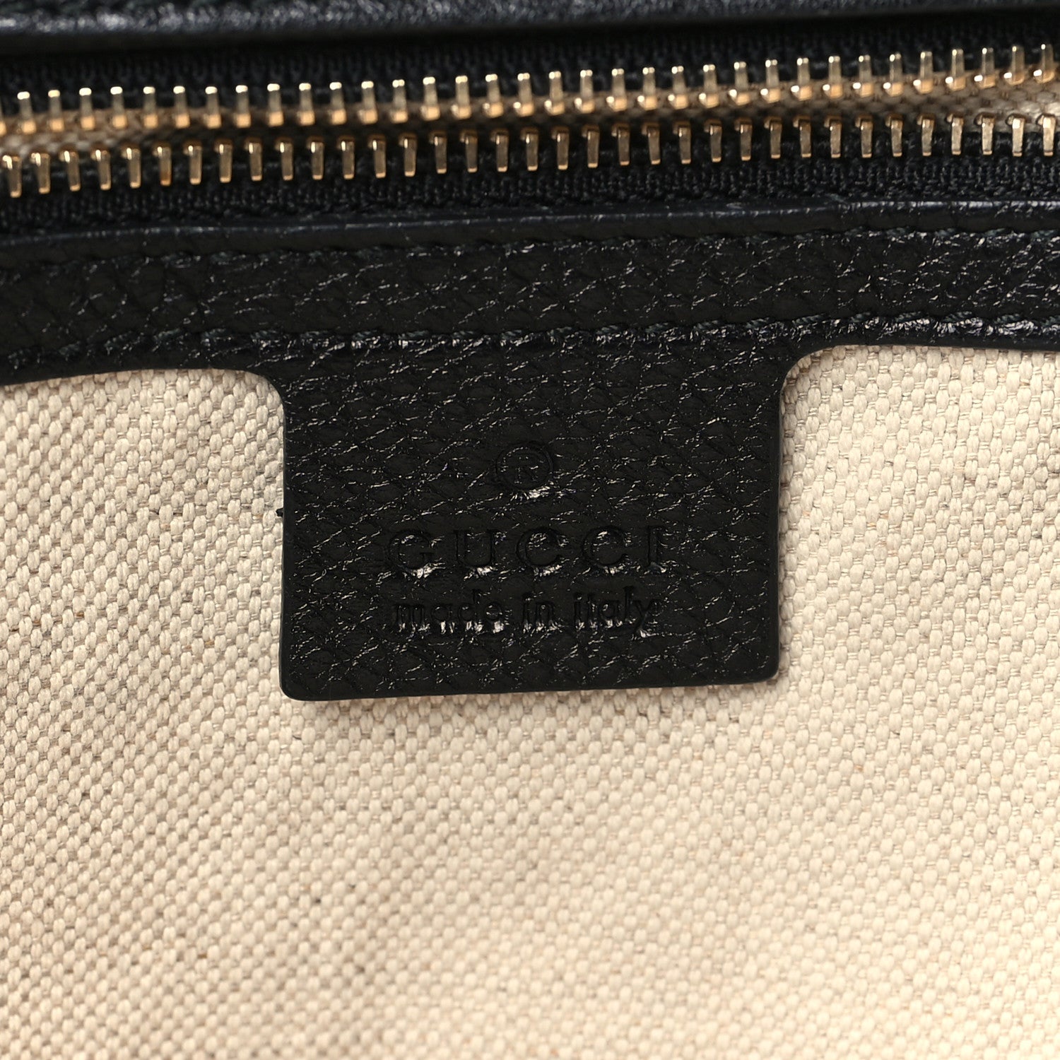 Gucci Pebbled Calfskin Old Libeccio Miss GG Tote Black 6 of 9