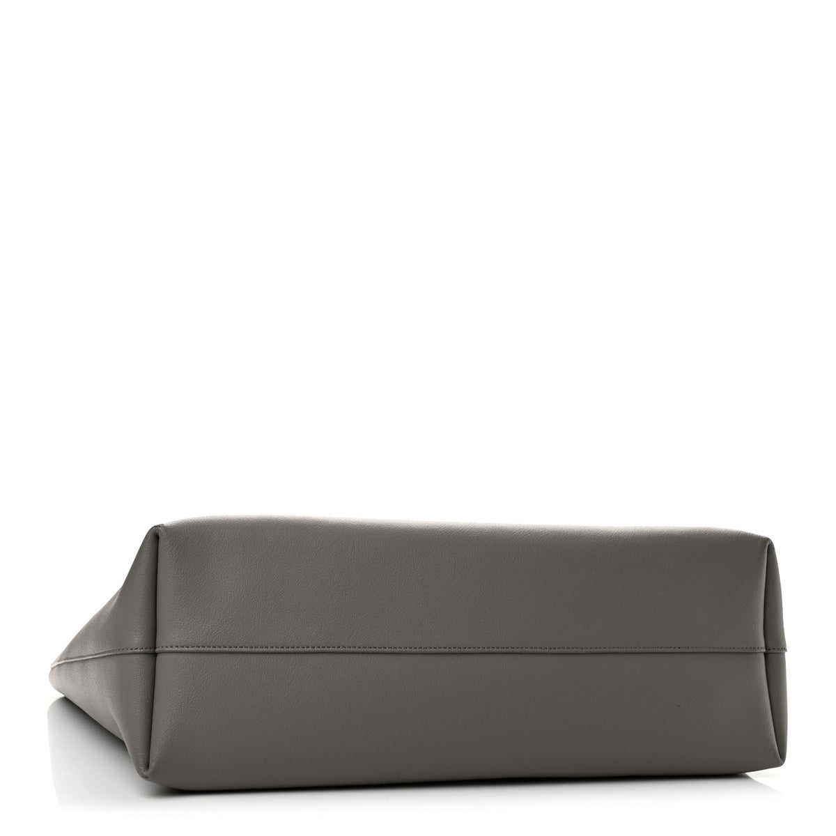 Calfskin Large Shopping Tote Granite