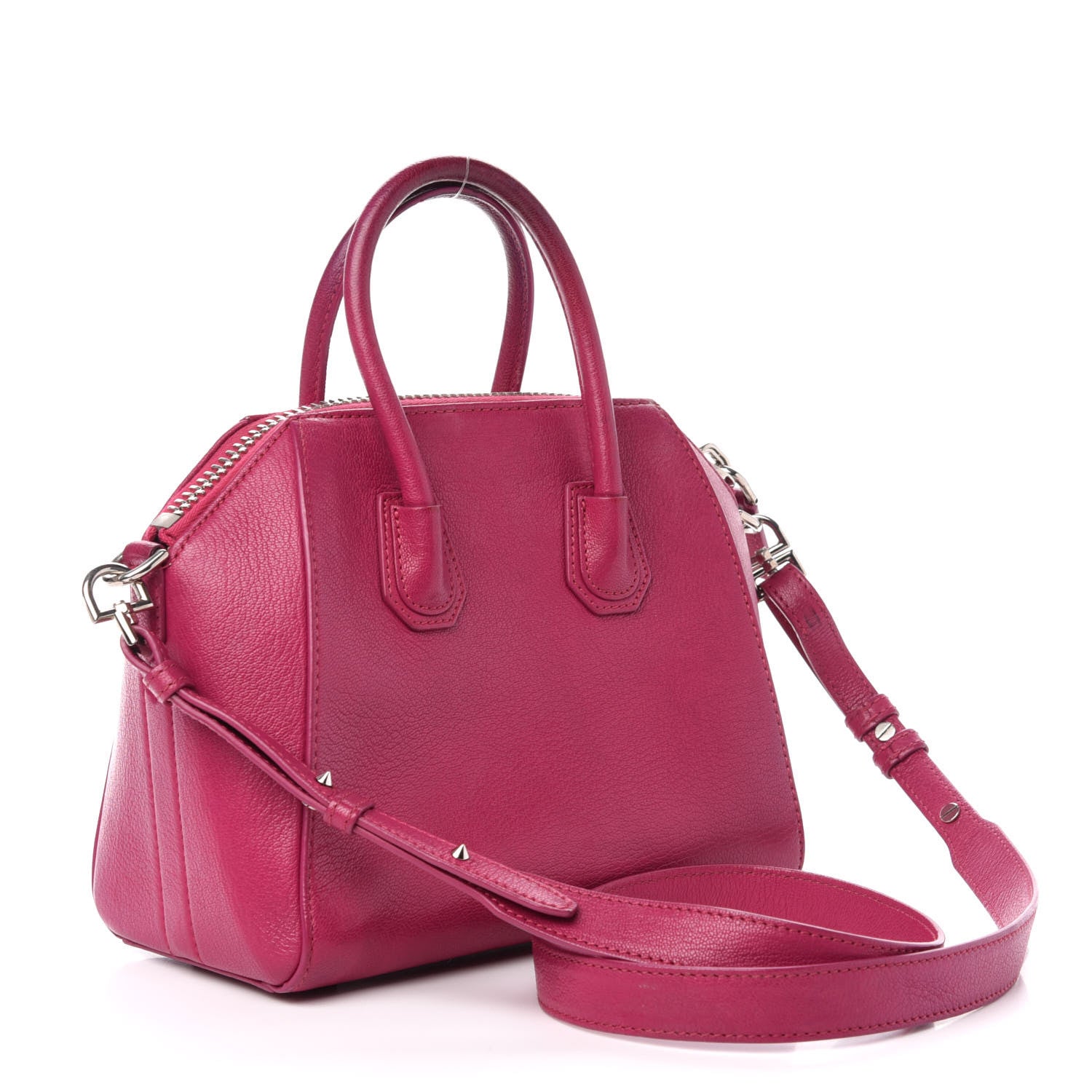 Givenchy Sugar Goatskin Mini Antigona Fig Pink 4 of 14