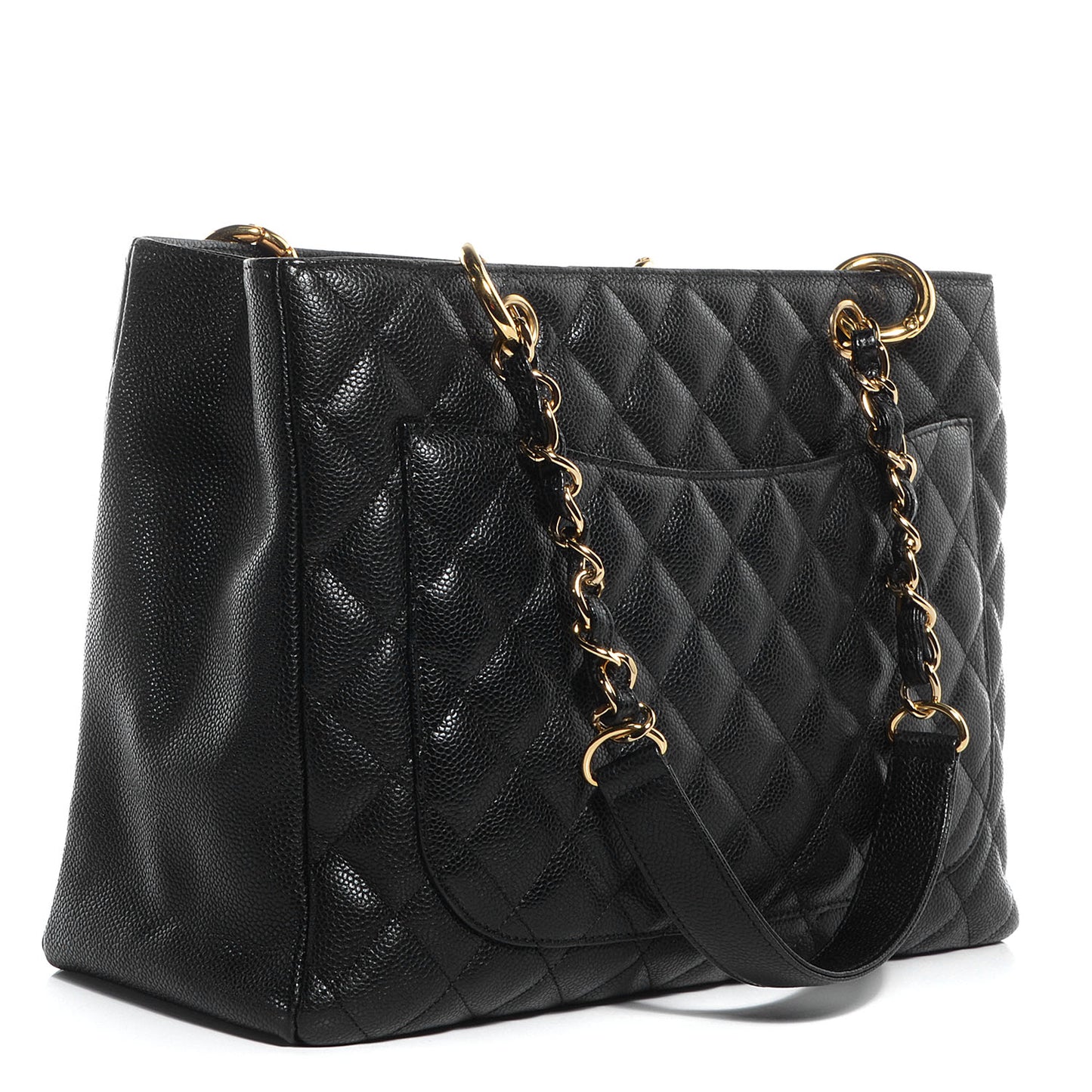 Caviar Grand Shopping Tote GST Black