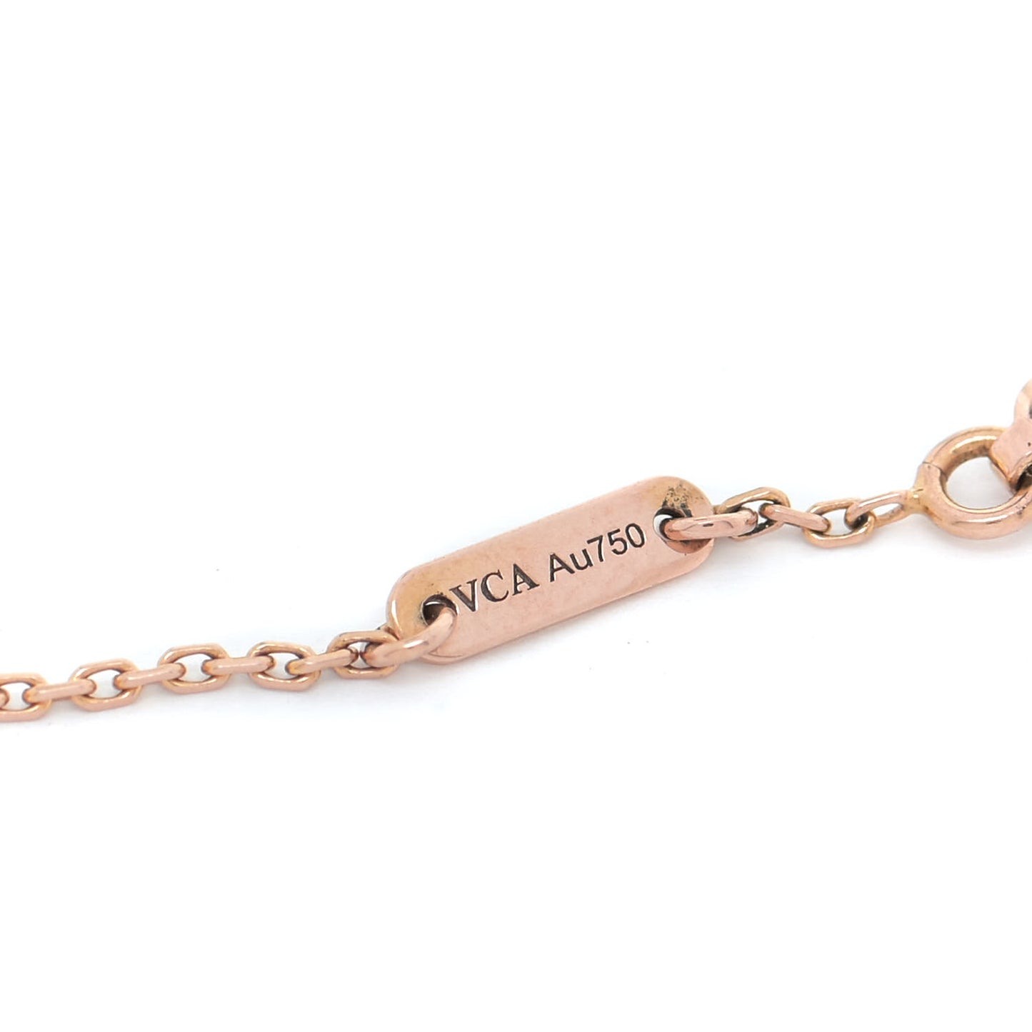 18K Rose Gold Sweet Alhambra Bracelet