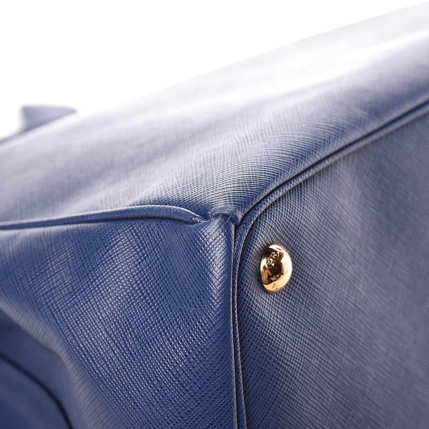 Saffiano Lux Large Tote Bluette