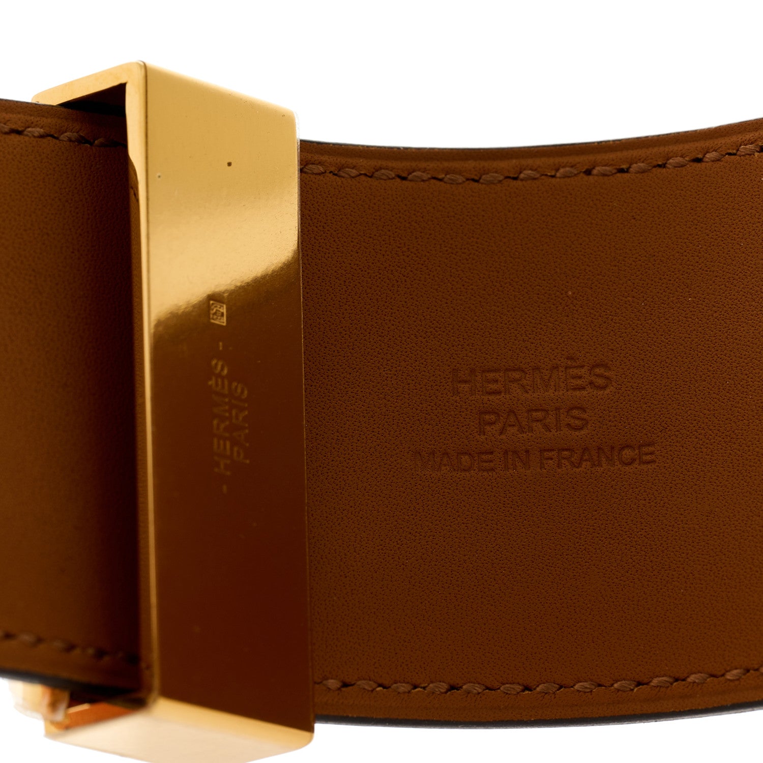 Hermes Swift Collier De Chien CDC Bracelet S Jaune D'Or 4 of 5