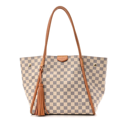 Louis Vuitton Damier Azur Propriano Rose Ballerine 1 of 10