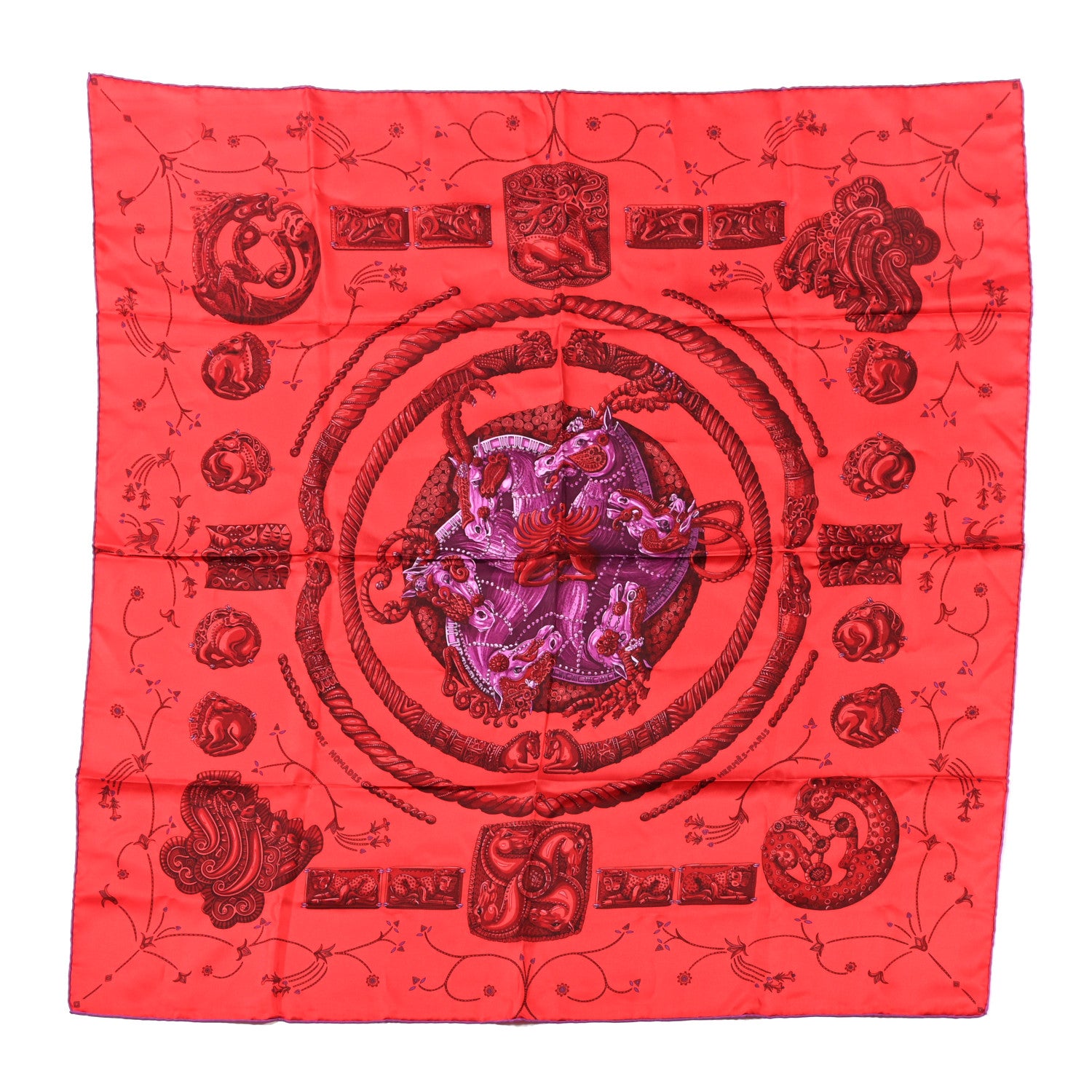 Hermes Silk Ors Nomades Scarf 90 1 of 5