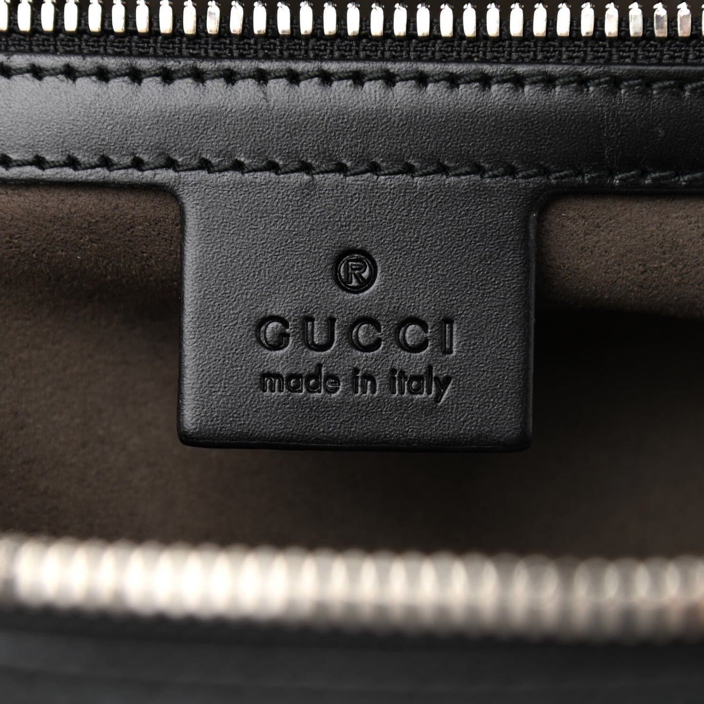 Guccissima Signature Small Day Backpack Black