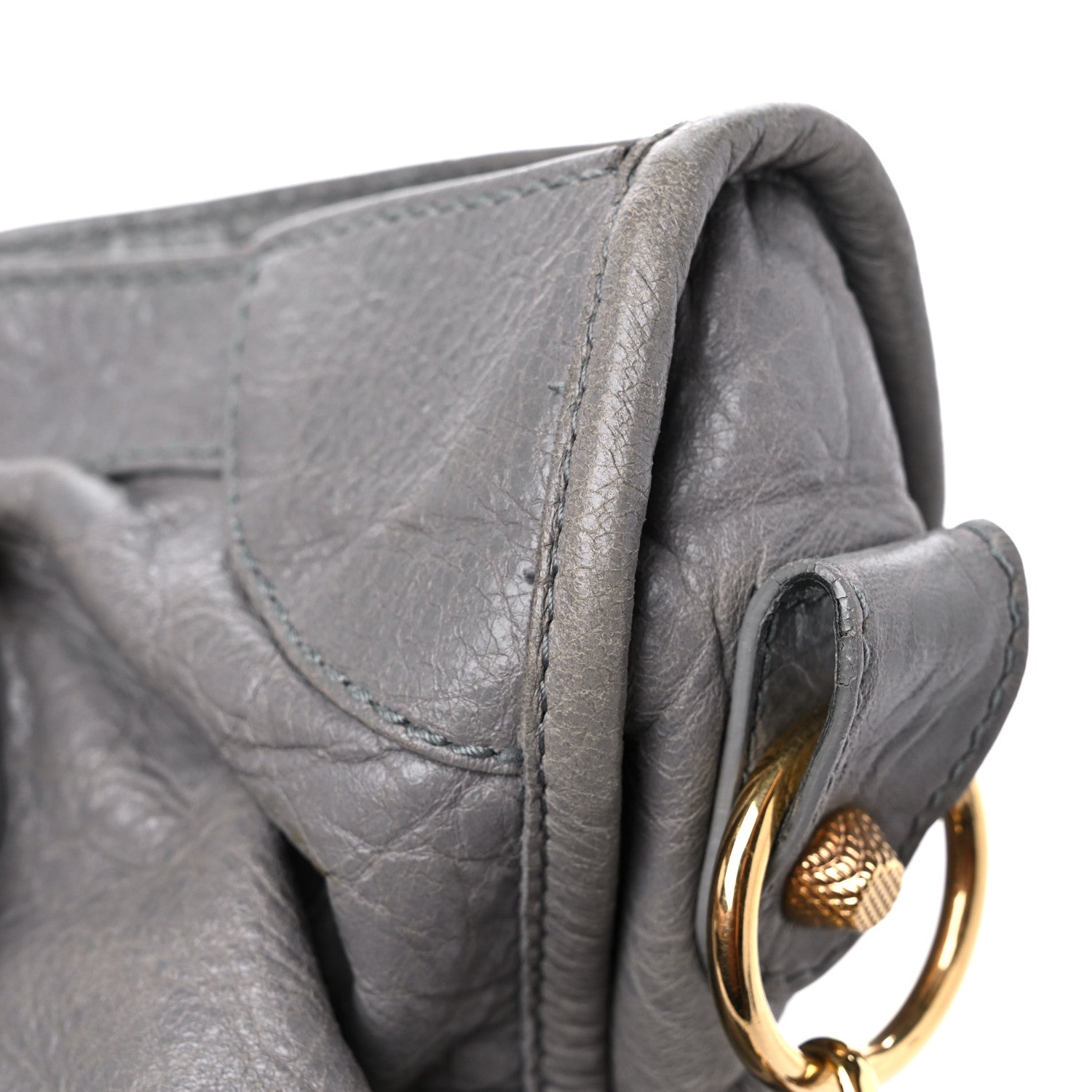 Balenciaga Agneau Giant 12 Gold Hardware City Gris Pyrite 22 of 27