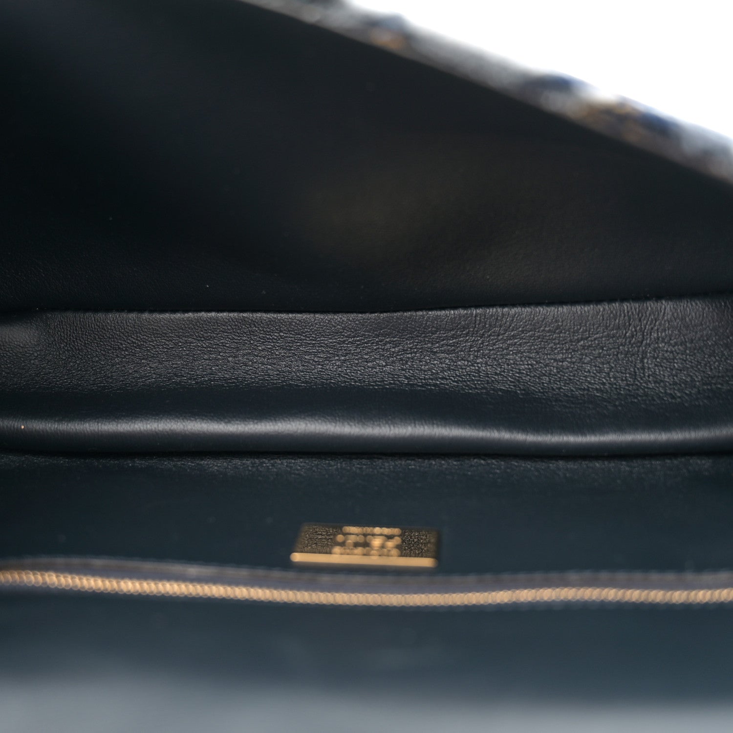 Fendi Velvet Tappetino Marble Baguette Bleu Multicolor 5 of 10