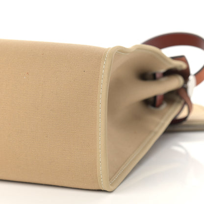 Hermes Vache Hunter Toile Officier Herbag Zip 31 PM Trench Cuivre 10 of 11