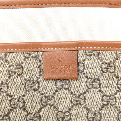 Gucci GG Plus Monogram Medium Signature Web Loop Tote Brown 6 of 10