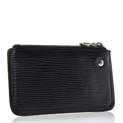 Louis Vuitton Epi Key Pouch Black 3 of 7
