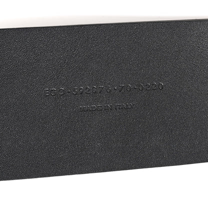 Saint Laurent Patent Studded Belt 70 28 Black 4 of 5