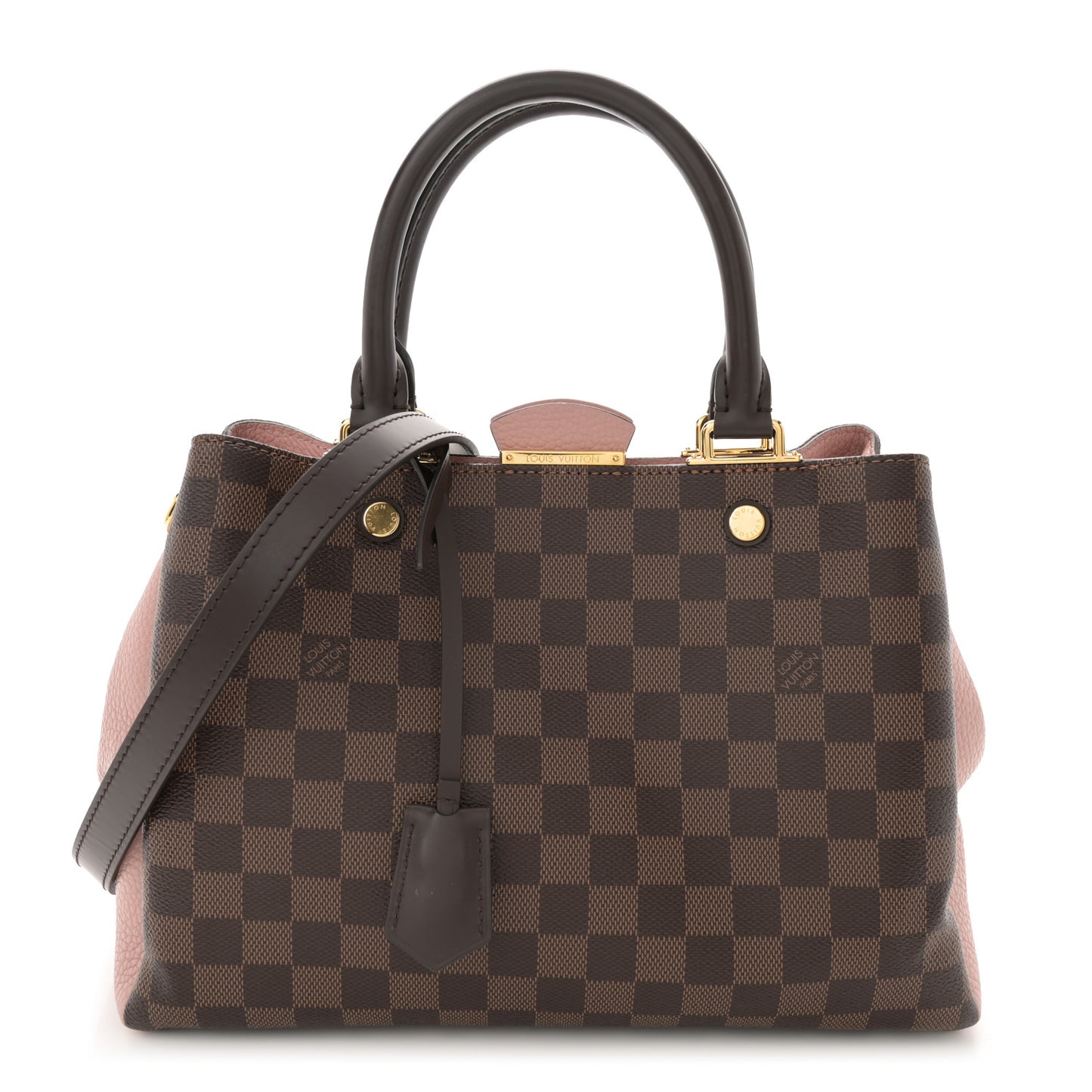 Damier Ebene Cuir Taurillon Brittany Magnolia
