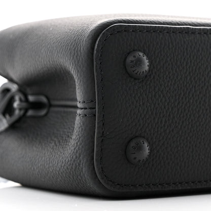 Louis Vuitton Matte Taurillon Capucines East West Mini All Black 8 of 11