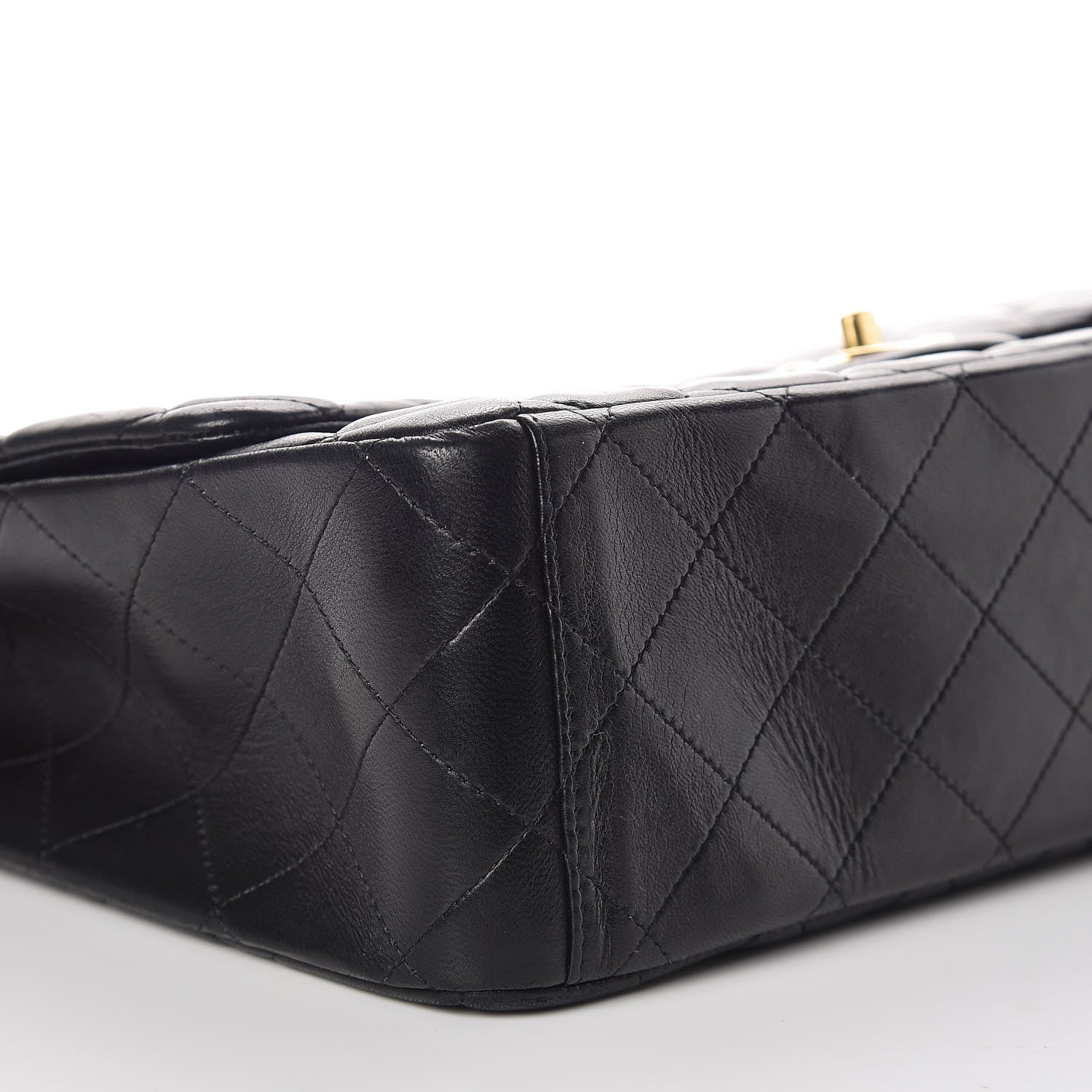 Chanel Lambskin Quilted Maxi Single Flap Black 5 of 10