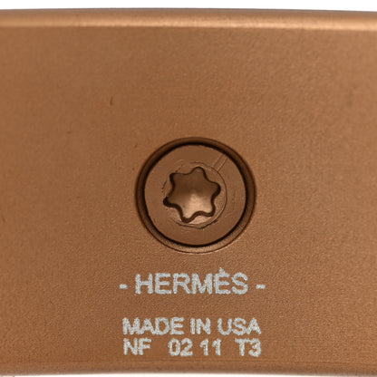 Hermes Aluminium Sunset Medor Bracelet T3 Gres 3 of 4