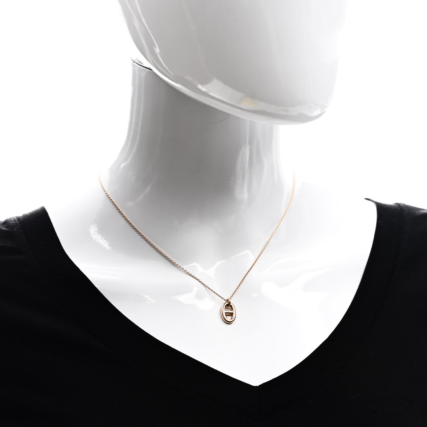 Hermes 18K Rose Gold PM Farandole Pendant Necklace 2 of 5